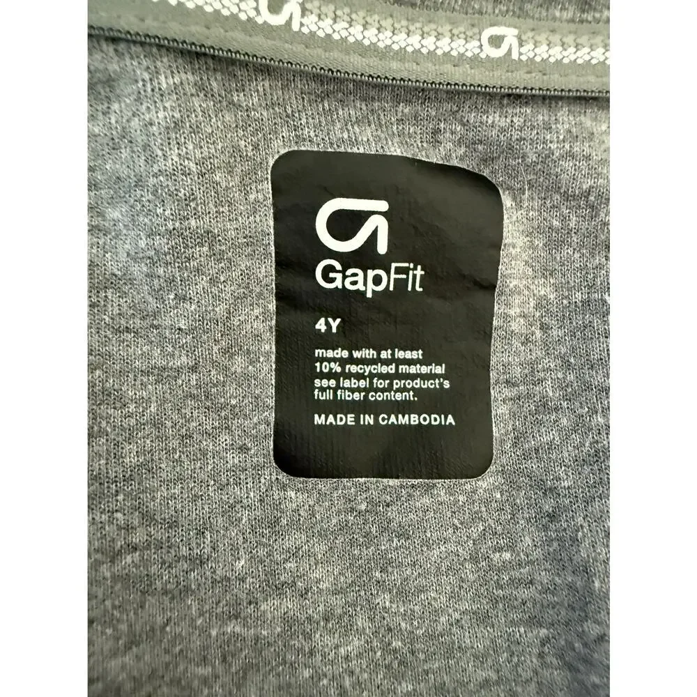 GapKids GapFit Tech Hoodie Jacket Size 4Y